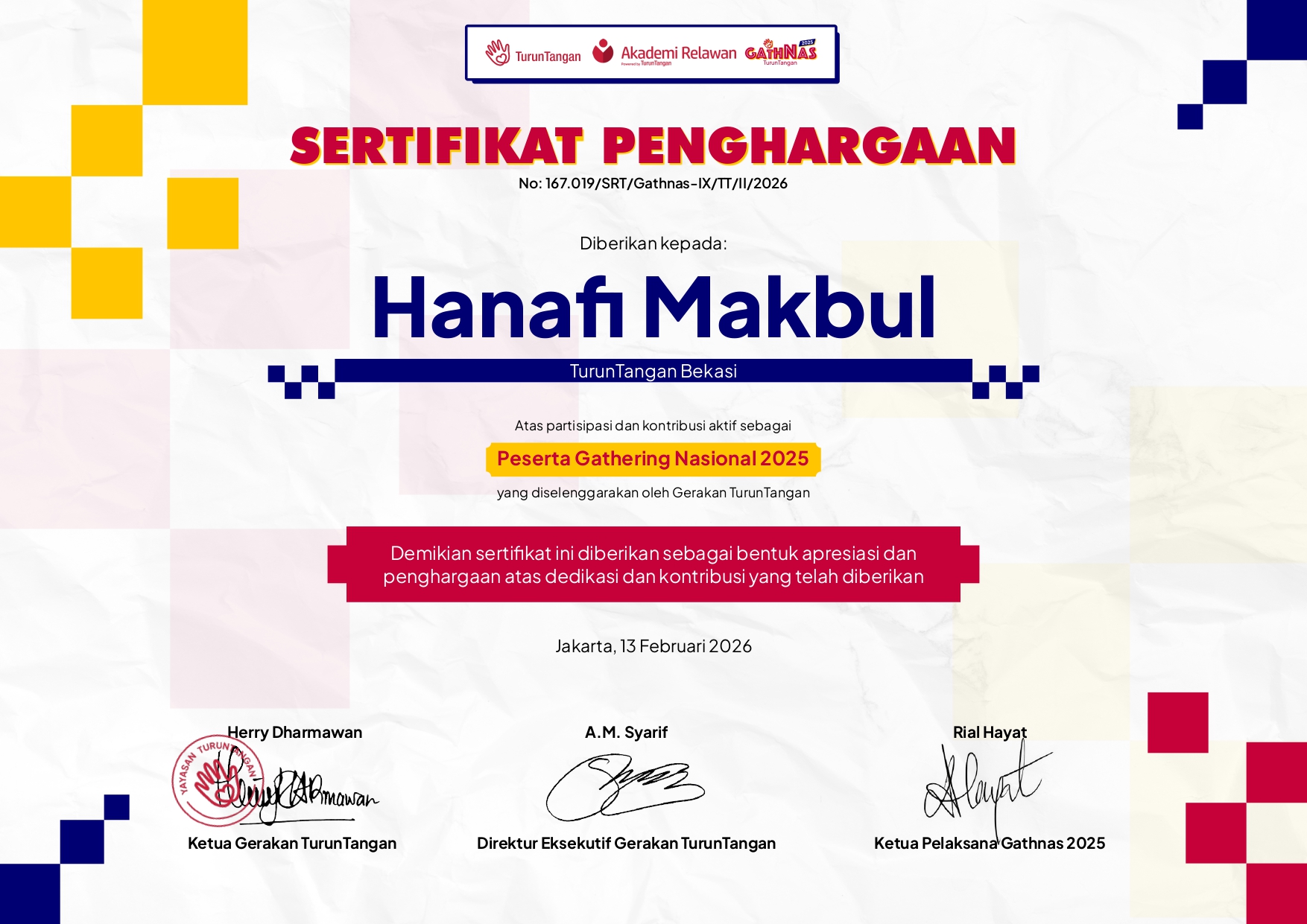 Gathering Nasional Turun Tangan 2025