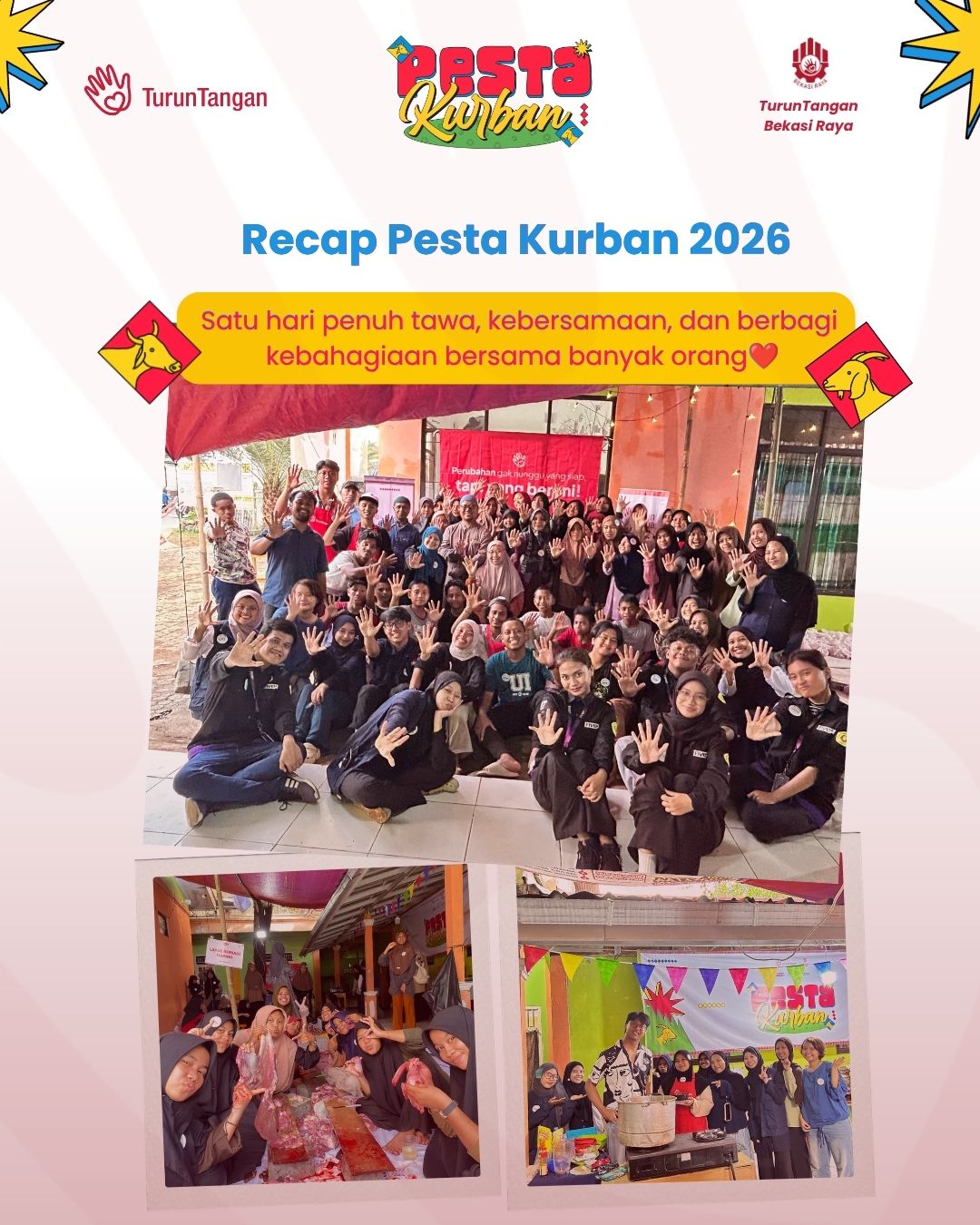 Pesta Kurban Turun Tangan Bekasi Raya